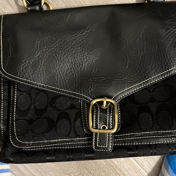 Coach vintage briefcase/ purse - Picture 4 of 10